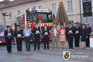 Prevzem dveh gasilskih vozil v Ljutomeru 6